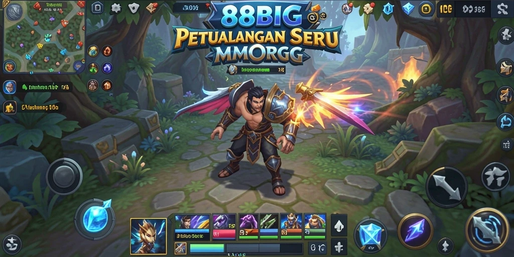 Gameplay seru di dunia fantasi 88BIG yang memukau.