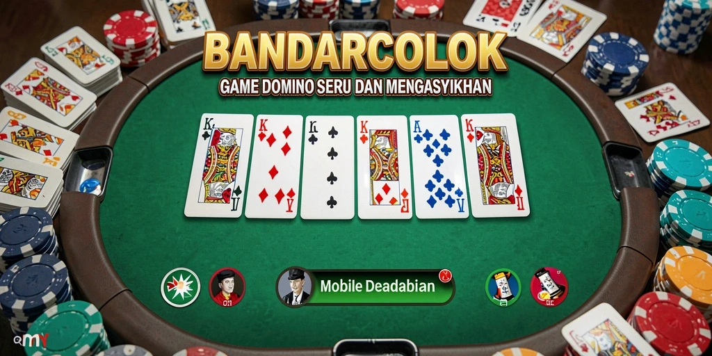 Tampilan gameplay Domino yang menarik dan penuh aksi.