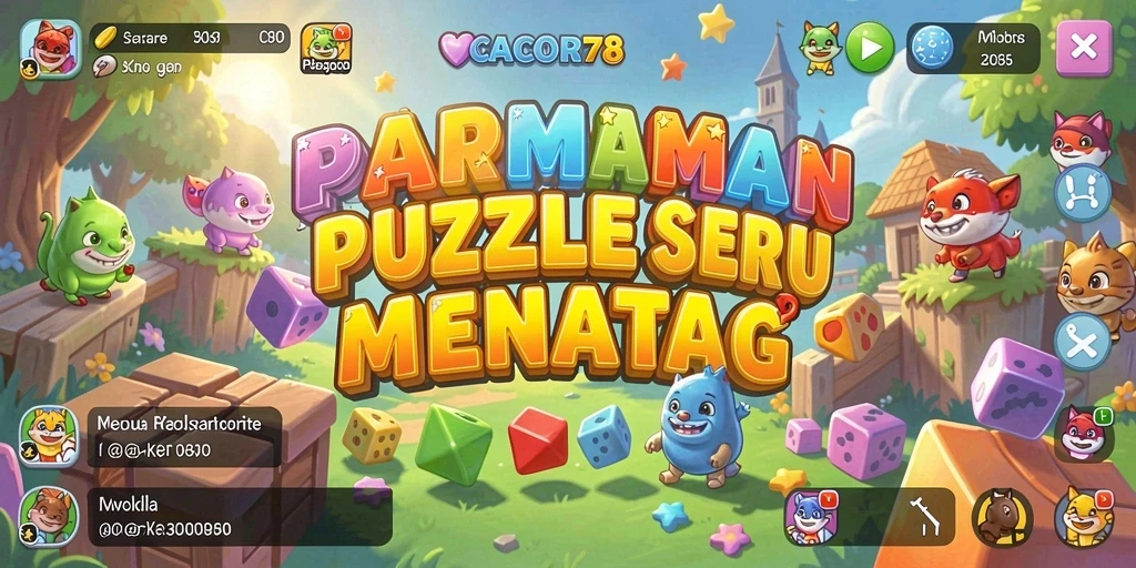 Gameplay menarik dalam CACOR78 dengan berbagai tantangan puzzle.