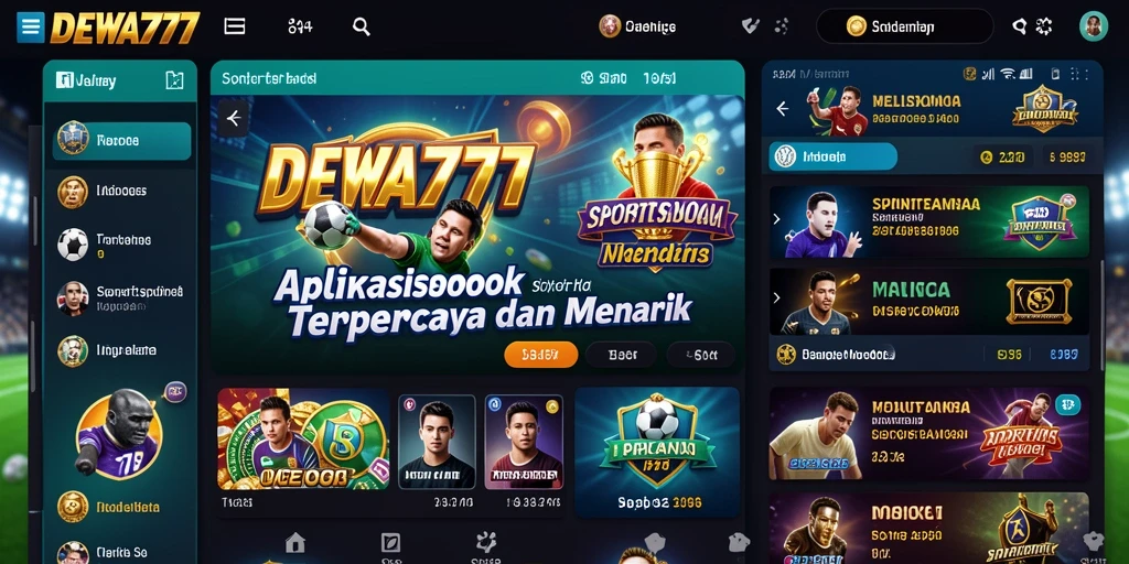 Tampilan gameplay DEWA777 yang menarik dan interaktif.
