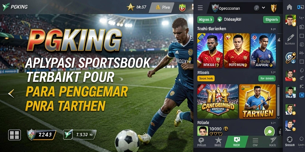 Tampilan gameplay taruhan olahraga yang menarik di PGKING.