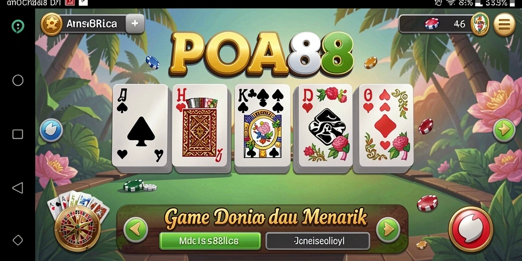 Gameplay seru dan menarik dari POA88 dalam permainan Domino.