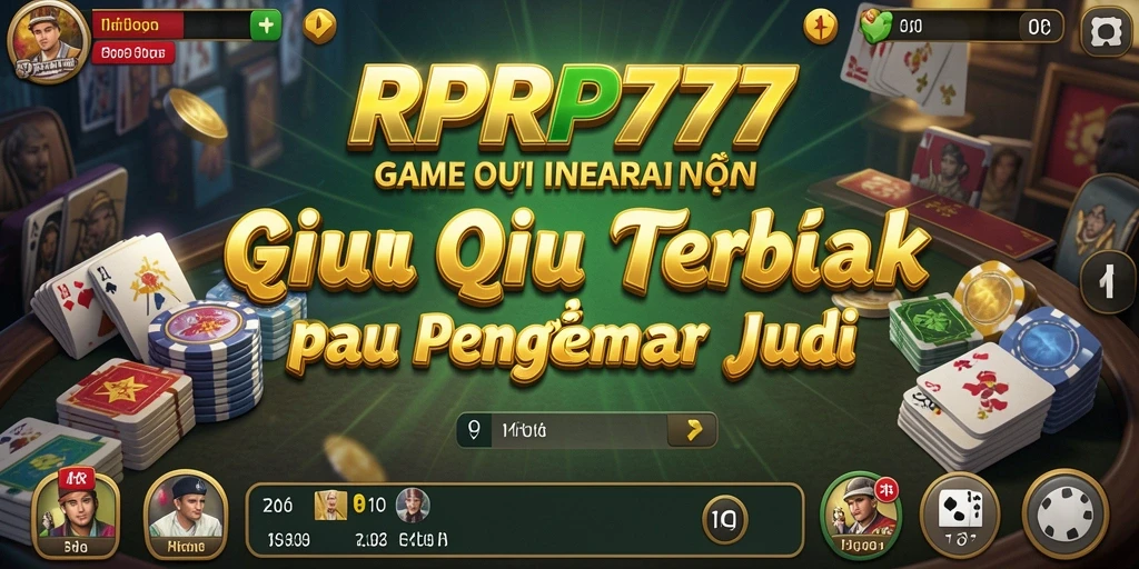 Tampilan gameplay seru dalam RPRP777 saat bermain QiuQiu.