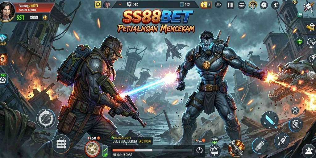 Tangkapan layar gameplay SS88BET yang menunjukkan aksi mendebarkan.