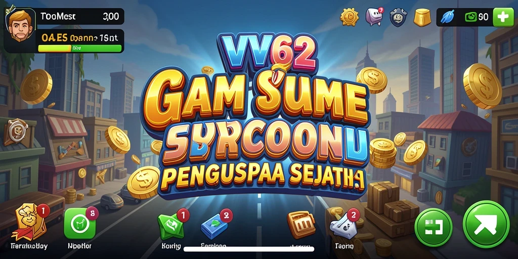 Screenshot gameplay VV62 menampilkan momen seru dalam mengelola bisnis Tycoon.
